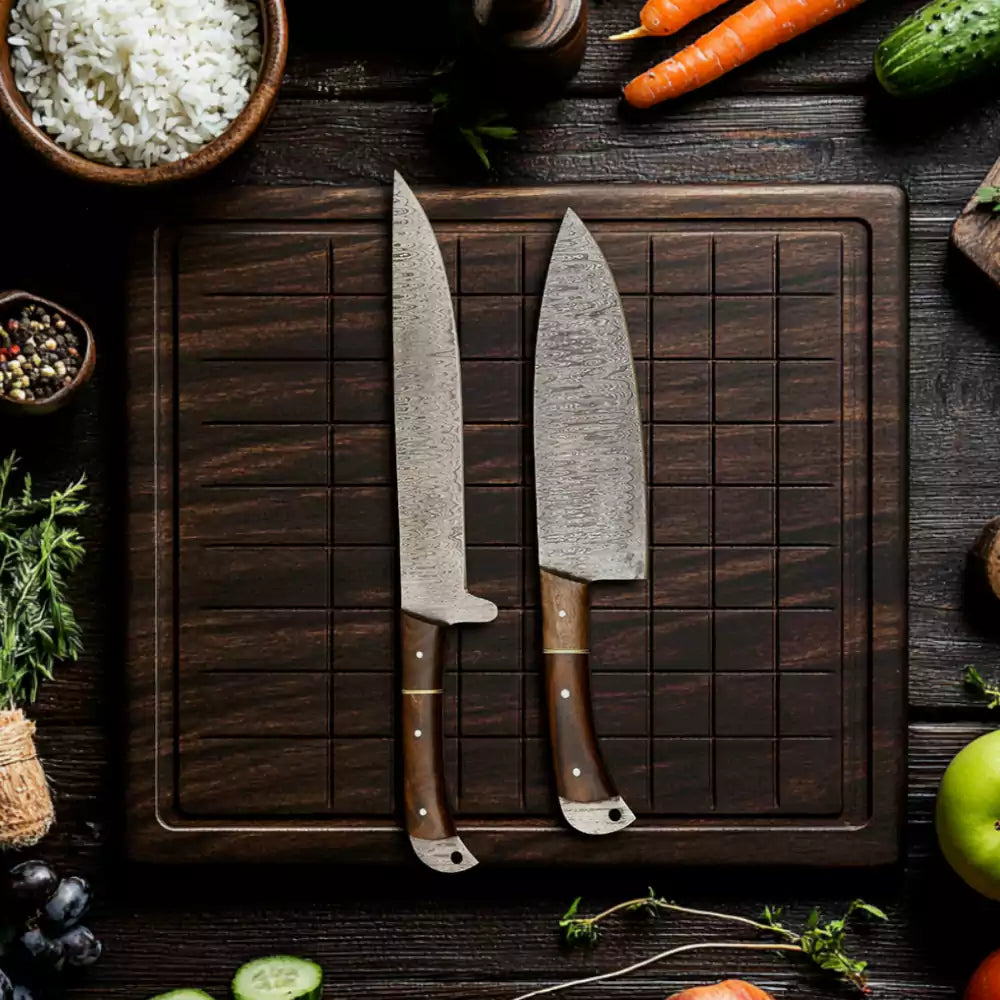 5 PCS Damascus Kitchen Knife Set