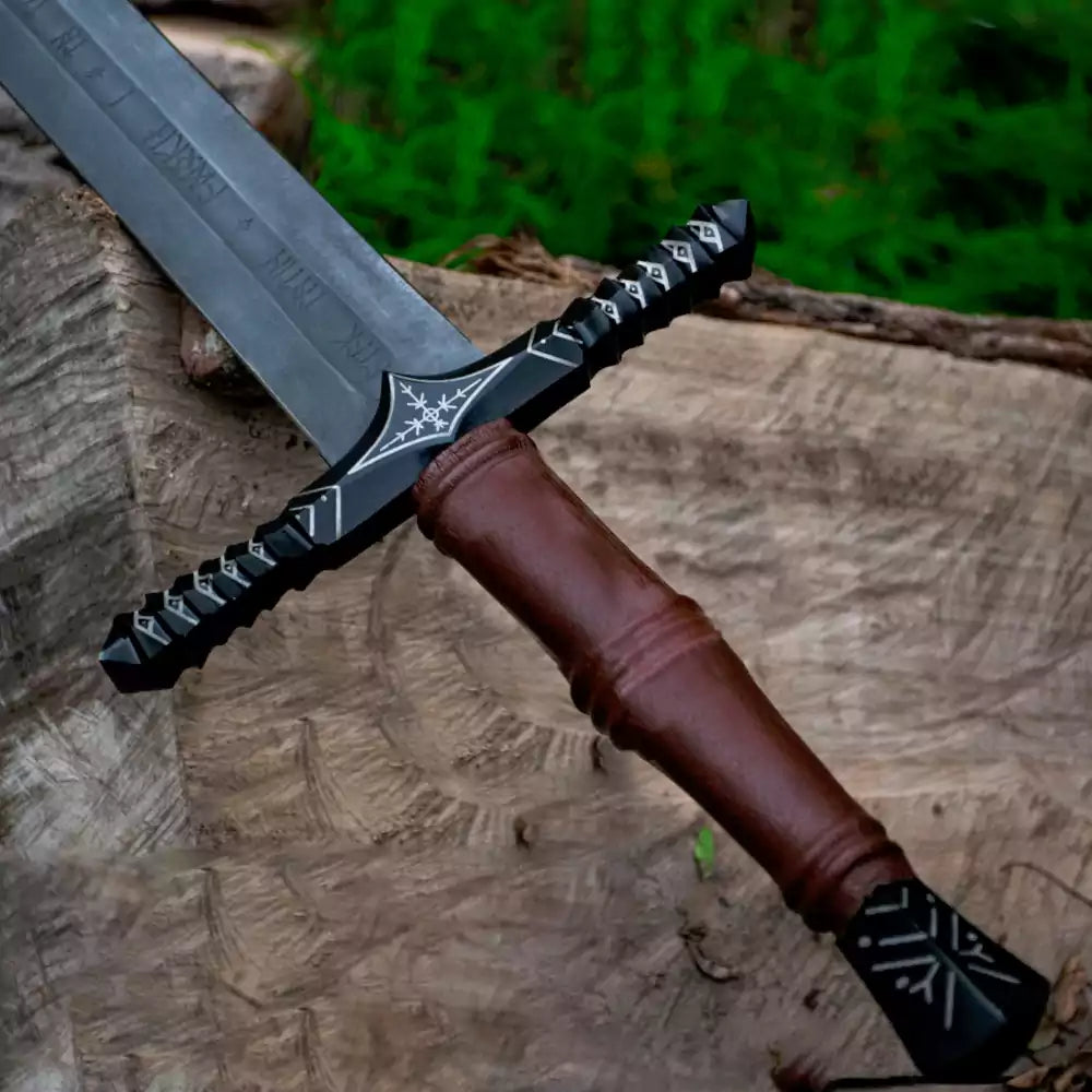 Long Medieval Viking Sword
