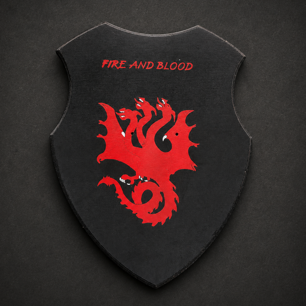 House of the Dragon Blackfyre Sword Replica with Wall Mount