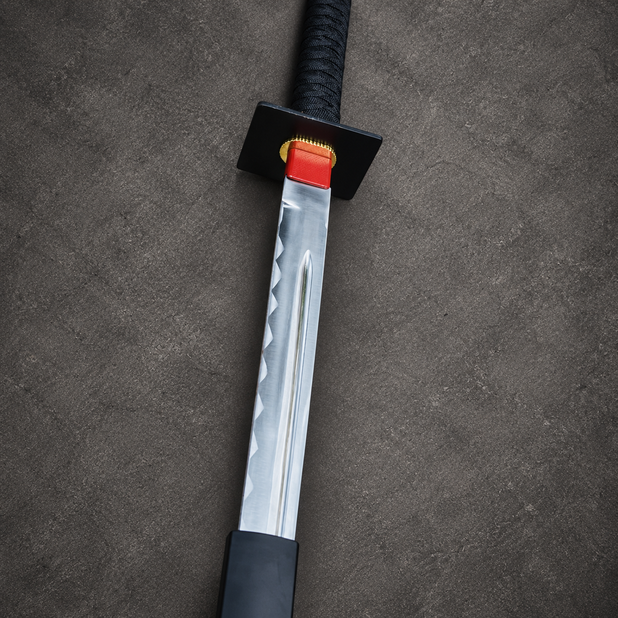 Deadpool Dual Katana Swords Replica Set – Marvel Cosplay Ninja Katanas with Wall Display Mount
