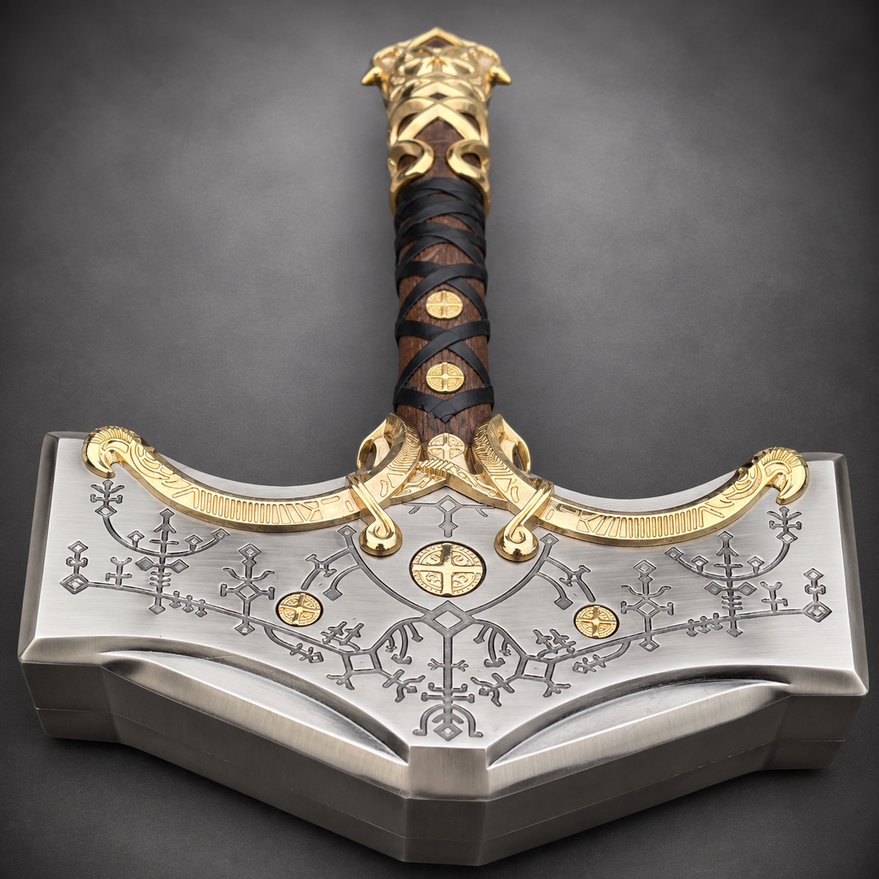 God of War Blades of Chaos Metal Replica – Twin Kratos Chained Swords Display Set