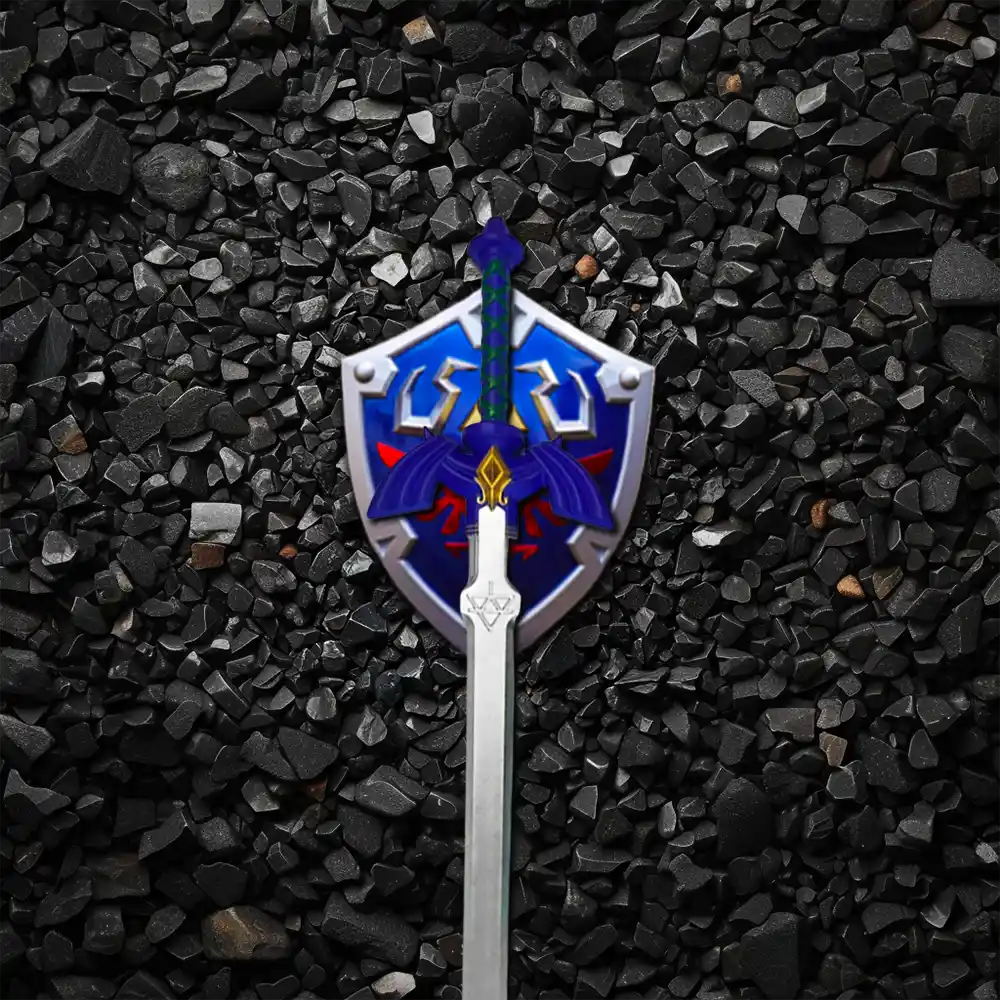 Zelda Master Sword with Shield Replica