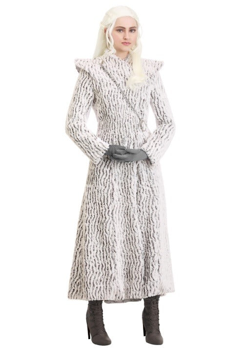 Plus Size Winter Dragon Queen Costume for Women